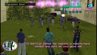 Vercetti Gang vs Haitian Gangs part 3 | GTA Vice City Bus Mission | Gang War