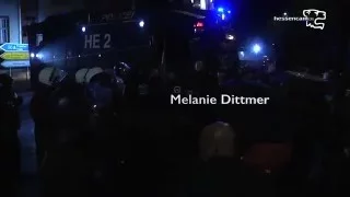 Melanie Dittmer: Widerstand mit Wasserwerfer und Polizeiknüppel