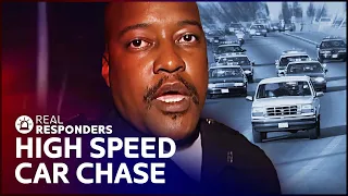 Suspect Engages In High Speed Car Chase With Dozens Of Officers | Cops | Real Responders