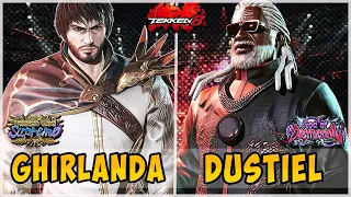 TEKKEN 8 ▰ Ghirlanda (SHAHEEN) vs Dustiel (LEROY SMITH) ▰ T8 High Level Rank Match ▰