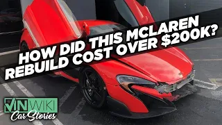 You'll never believe how much it costs to rebuild a McLaren