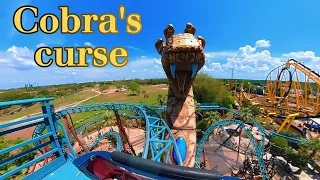 Cobra's Curse POV (Insta 360 One X2) 4K Busch Gardens Tampa