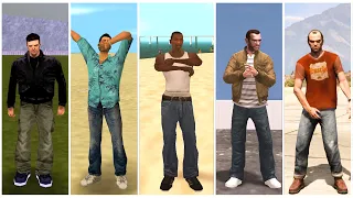 Evolution of "Idle Animations" in GTA games! (2001 - 2023)