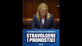 Un anno fa il Governo presieduto da Giorgia Meloni riceveva la fiducia del Parlamento