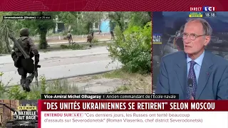 Moscou affirme que des unités ukrainiennes se retirent de Severodonetsk