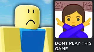 Roblox Games You Shouldn't Play