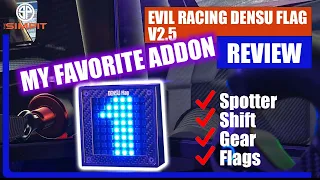 Evil Racing Densu Flag V2.5 - My Favorite Simracing Gadget!