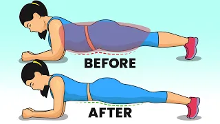 14 Days Plank Challenge to Get A FLAT BELLY - Plank Exercise for Belly Fat