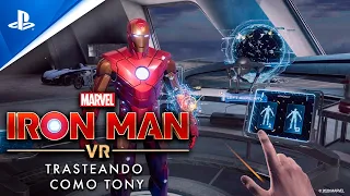 Marvel’s Iron Man VR - Trasteando como Tony (Entre bastidores) | Subtítulos en ESPAÑOL | PSVR