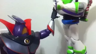 Live action Toy Story 2 Zurg battle