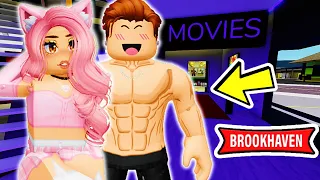 My CRUSH Took ME On A PRIVATE DATE ( ROBLOX Brookhaven 🏡RP)