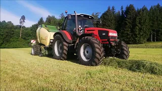 Krone Comprima X- treme mit Same Rubin 150 beim 2. Schnitt