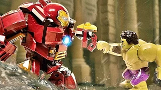 LEGO Hulkbuster VS Hulk Boss Fight Battle Marvel Avengers Age of Ultron