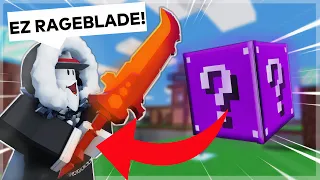 Testing the New OP Lucky Block Airdrops! (Roblox Bedwars)