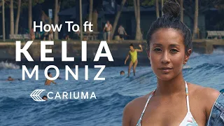 How To Cross-Step ft. 2-time World Longboard Champion and Pro-Surfer Kelia Moniz I Cariuma Surf
