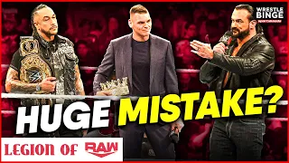 Gunther, Drew McIntyre, and Damian Priest made a big mistake during WWE RAW?