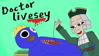 DR. LIVESEY PERFORMS SURGERY ON RAINBOW FRIENDS ROBLOX [Rainbow Friends] / doctorlivesey meme