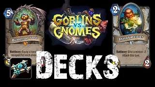 Priest Mech Deck - Goblins vs Gnomes - Deckbuilding, Strategy, and Analysis