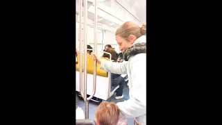 Accordion Show🪗🪗🪗-In the RER from Paris to CDG AirPort