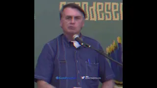 Bolsonaro define vida na presidência: "Um inferno"