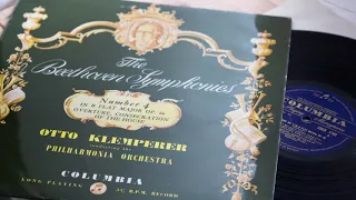 Beethoven Symphony no. 4 The Philharmonia Orchestra Klemperer 1960