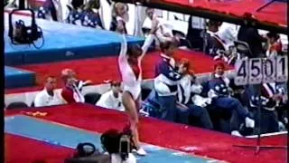 Kerri Strug - Vault - 1996 Olympic Trials