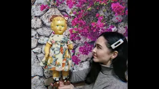 Советская Целлулоидная кукла ОХТАЛЕН 50 60 х годов для моей коллекции
