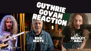 OTHER GUITARIST`S REACTING TO GUTHRIE GOVAN!!