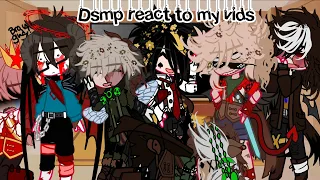 DSMP react to my vids||ANGSTTTT||dsmp/mcyt||gacha club reaction video||THIS TOOK 4EVER||