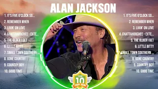 Alan Jackson Greatest Hits 2024 Collection - Top 10 Hits Playlist Of All Time