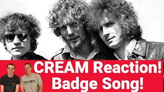 Cream Reaction - Badge Song Reaction - 1st Time Hearing!