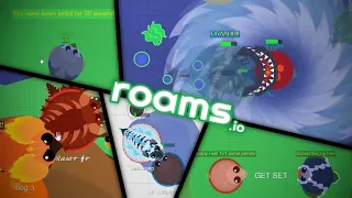 Kills & Killsteals, Getting *ARRESTED* in roams.io, Mammoth Army, Megalodon Gameplay, Devs Trolling