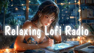 Relaxing Lofi Radio 🌿Start your day positively with Good vibes ~ beats to relax/study/work