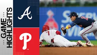 Braves vs. Phillies Game 2 Highlights (9/11/23) | MLB Highlights