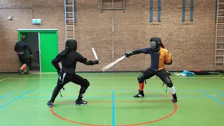 Sparring your way to a fencing lexicon