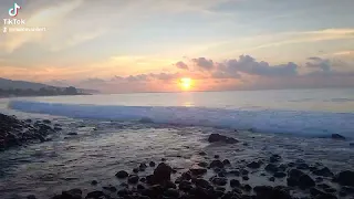 beautiful sunrise east Bali Indonesia 🇮🇩