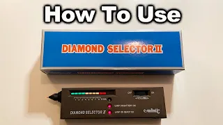 Diamond Selector 2 II Diamond Tester From AMAZON - Demo How To Use and Test For Diamonds