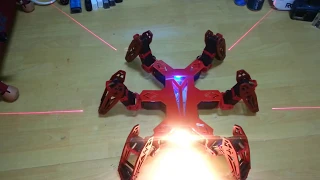 Laser Spider Hexapod robot