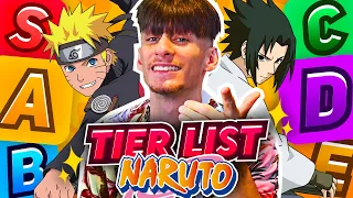 LA MEILLEURE TIER LIST NARUTO ! (en mode chillax) 🌀🙏