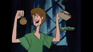 Shaggy uses 0.00000001% of his power to summon a sandwich