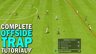 HOW TO OFFSIDE TRAP LIKE A PRO IN EA FC 24 - COMPLETE OFFSIDE TRAP TUTORIAL - EA FC 24