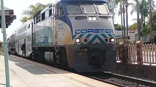 Coaster 673 to Oceanside (F59PHI: 3002 & CabCar: 2310)