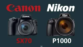 Canon PowerShot SX70 HS vs Nikon Coolpix P1000