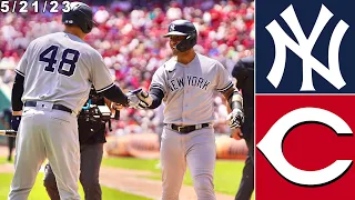 New York Yankees Highlights: vs Cincinnati Reds | 5/21/23