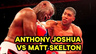 Anthony Joshua vs Matt Skelton Fight Full Highlights HD TKO | BOXING HL