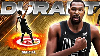 THIS KEVIN DURANT BUILD CAN DO EVERYTHING in NBA2K23! BEST 6'9 DEMIGOD BUILD!