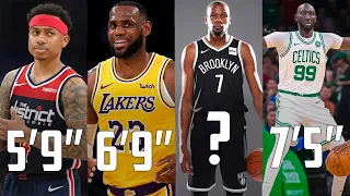 The Best NBA Player At EVERY Height In 2020...