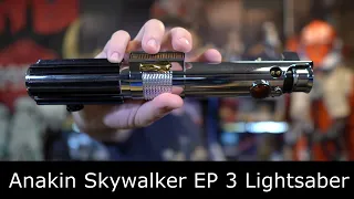 Star Wars Episode 3 Anakin Skywalker Lightsaber Review (NSabers, TXQ)