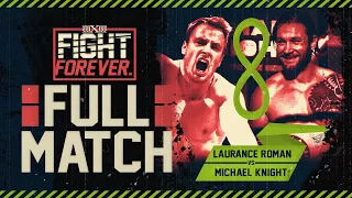 What happened to his pride? Laurance Roman vs Michael Knight - wXw Fight Forever - FULL MATCH