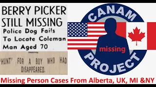 Missing 411- David Paulides Presents Missing Person Cases From New York, Michigan and Alberta